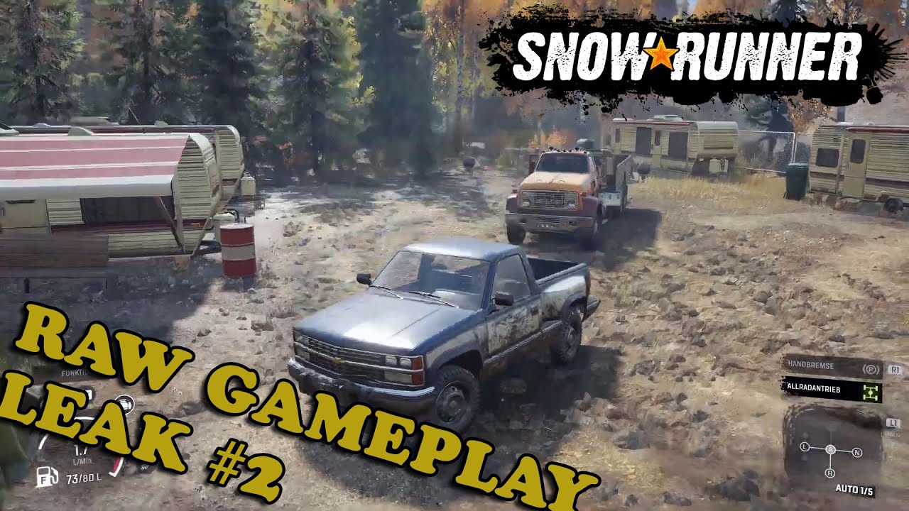 SnowRunner - Raw Gameplay Leak #2