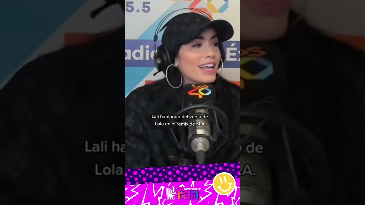 Lali explica qué pasó con Lola Índigo
