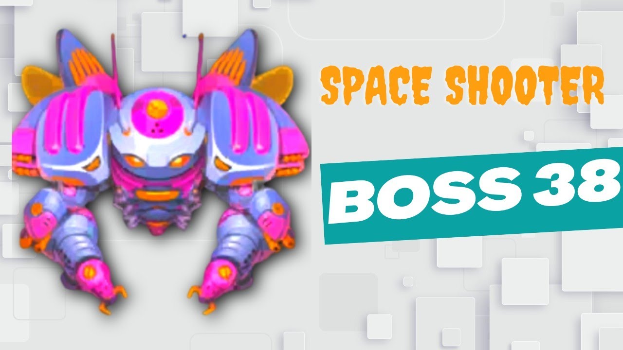 Space Shooter Galaxy Attack Boss Level 38 | Boss 38 Fight- Gameplay IOS & Android