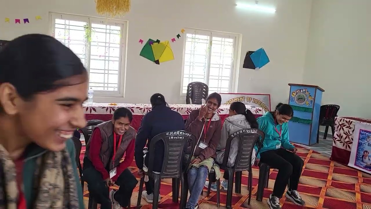 Chair game activity😅...#fun #games #college activity 