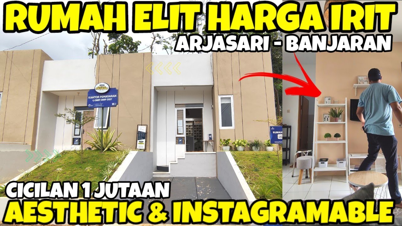 Rumah Subsidi Arjasari Banjaran Paling Aesthetic | Cicilan 1 jutaan #rumahsubsidibandung