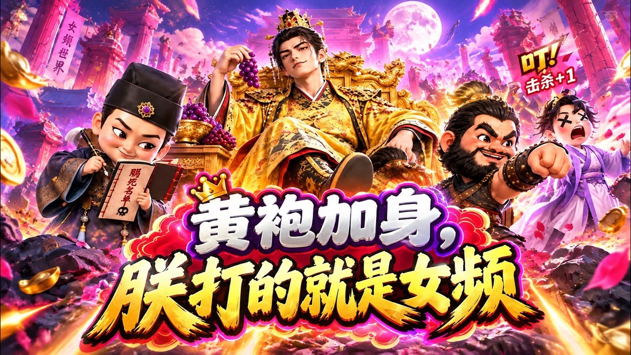 【AI漫剧全集】拒绝虐恋，我黄袍加身第一剑先斩皇室恋爱脑！《黄袍加身，朕打的就是女频》第1~262集#KK爱看#AI短剧#漫剧#家庭#伦理