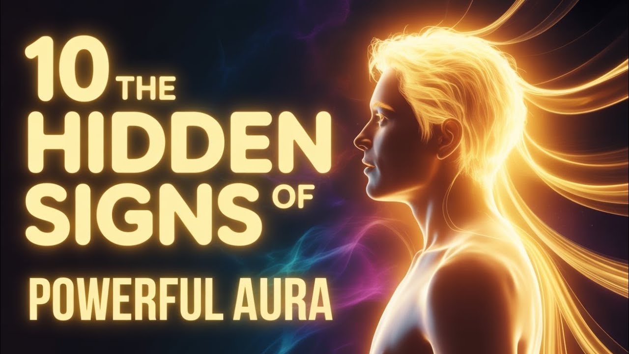 The 10 Hidden Signs of a Powerful Aura"
