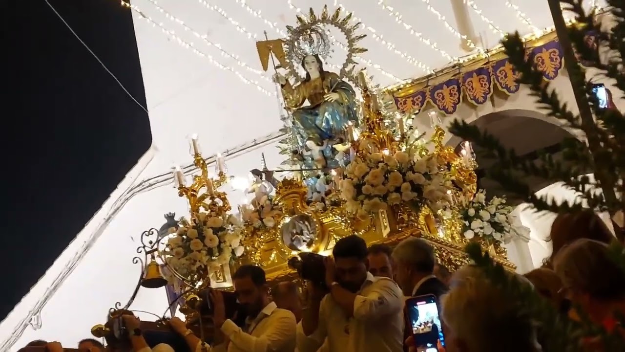 SALIDA PROSECIONAL VIRGEN AURORA PATRONA DE OTURA GRANADA 8 SEPTIEMBRE  2023