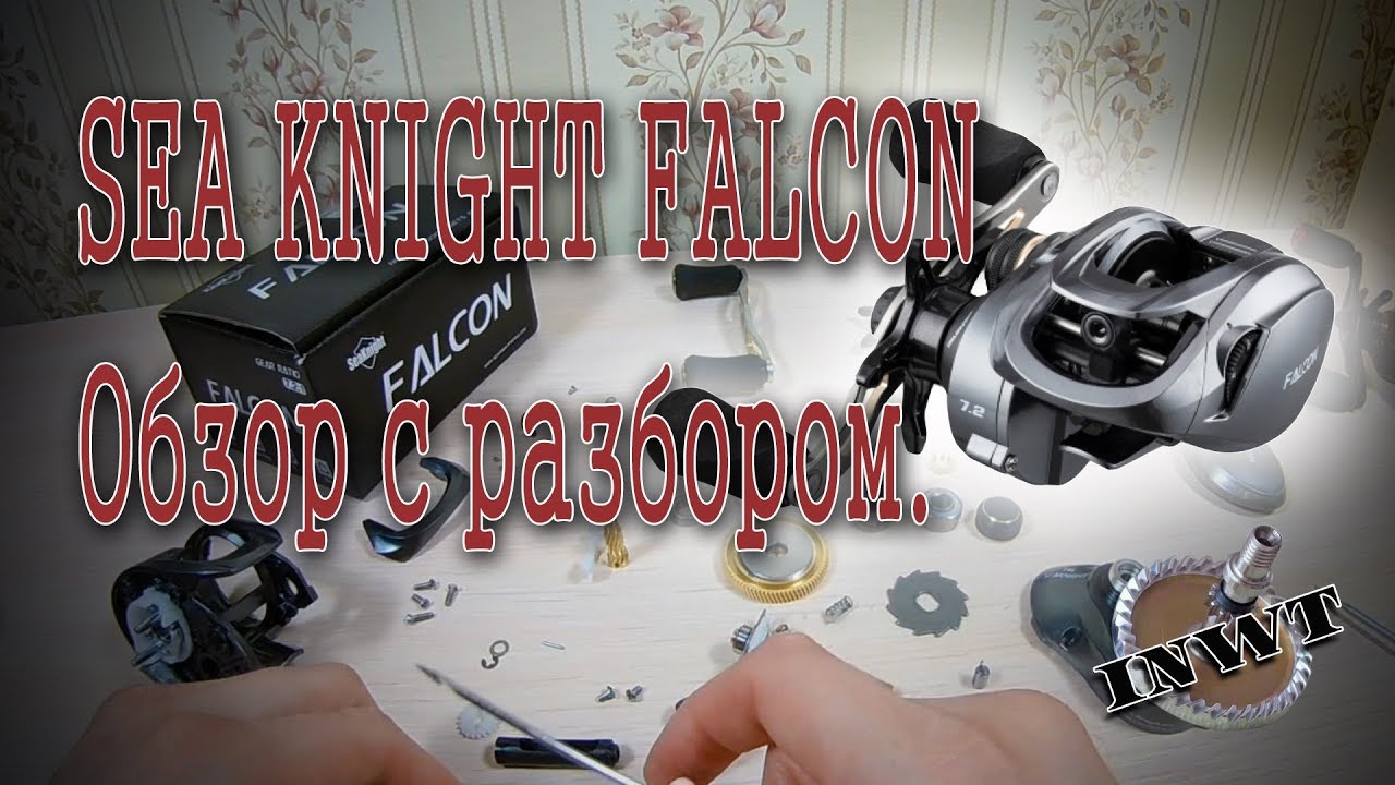 Sea Knight Falcon. Перспективная катушка, обзор с разбором.