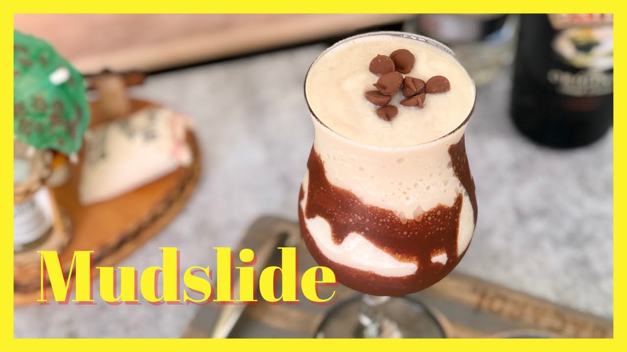🍨 Mudslide cóctel receta  ► Cómo hacer trago de CHOCOLATE y HELADO