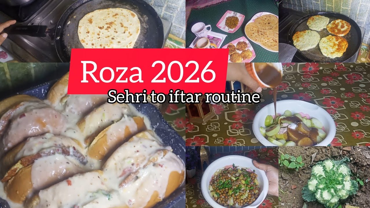 Full Day Roza Routine ❤️ | Unique Iftar Recipes + Real Ramzan Life 😍