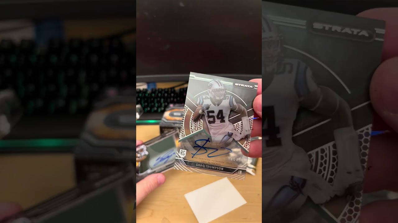2015 Topps Strata Football Hobby Box 2 box opening