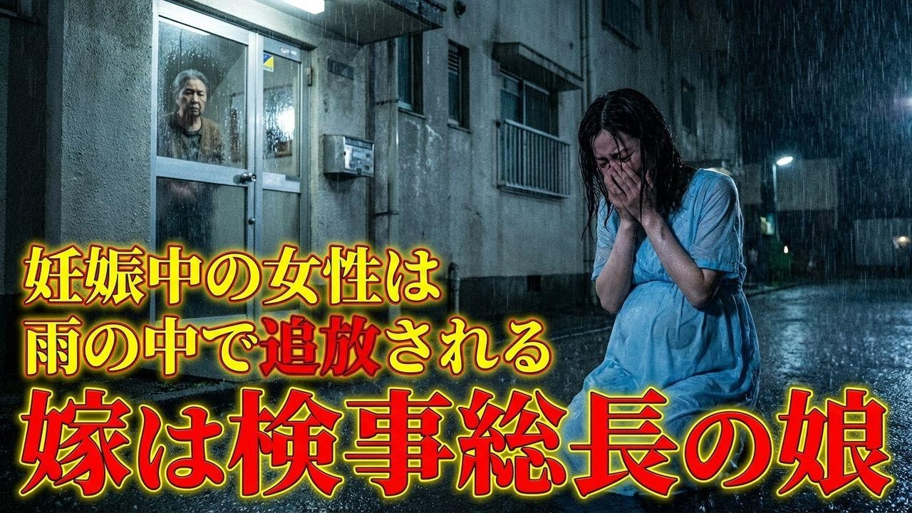 妊娠中の嫁を雨の中追放した姑。実は“検察総長の娘”で家が崩壊…