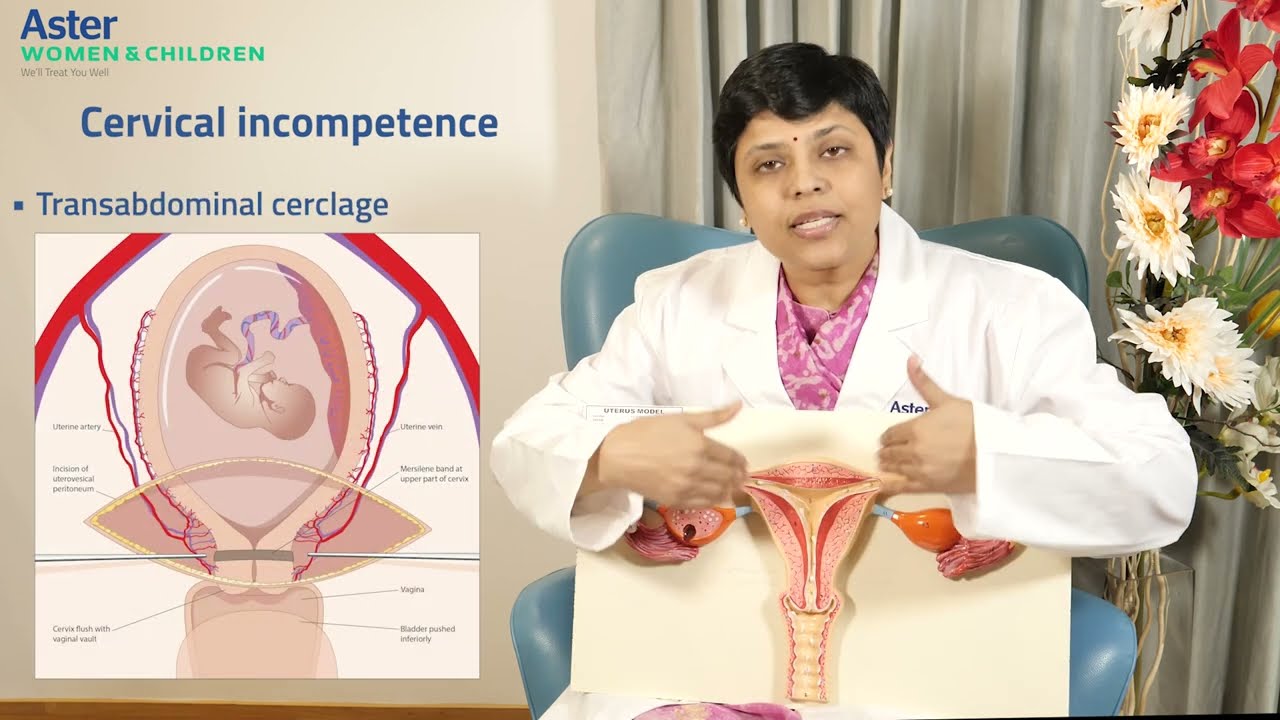 Cervical incompetence | Dr Kavitha Kovi | OBG | Aster Women & Children