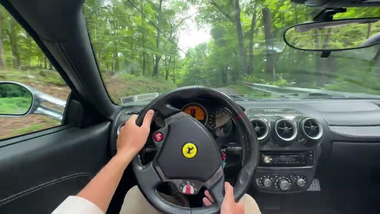2008 Ferrari F430 Spider F1 - 4K POV Drive!
