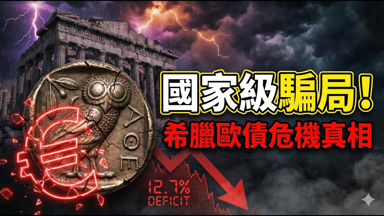 國家級騙局！希臘如何聯手華爾街騙過全歐洲？｜歐債危機始末