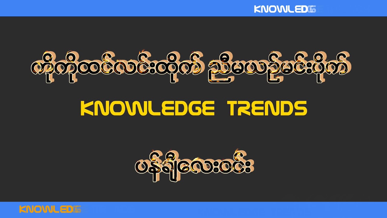ကိုကိုထင်လင်းထိုက် ညီမယဉ်မင်းပိုက် - ပန်ချီလေးဝင်း