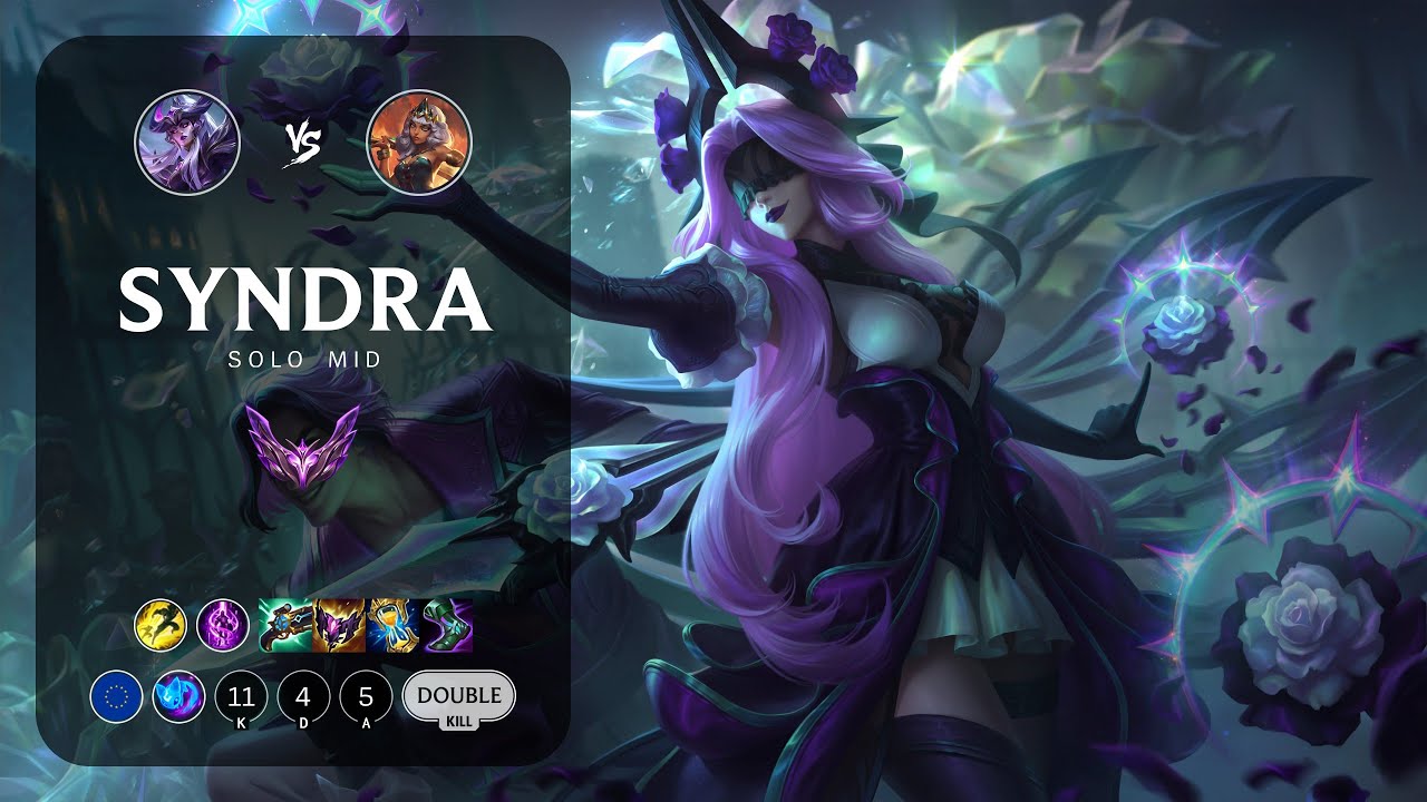 Syndra Mid vs Qiyana - EUW Master Patch 14.1