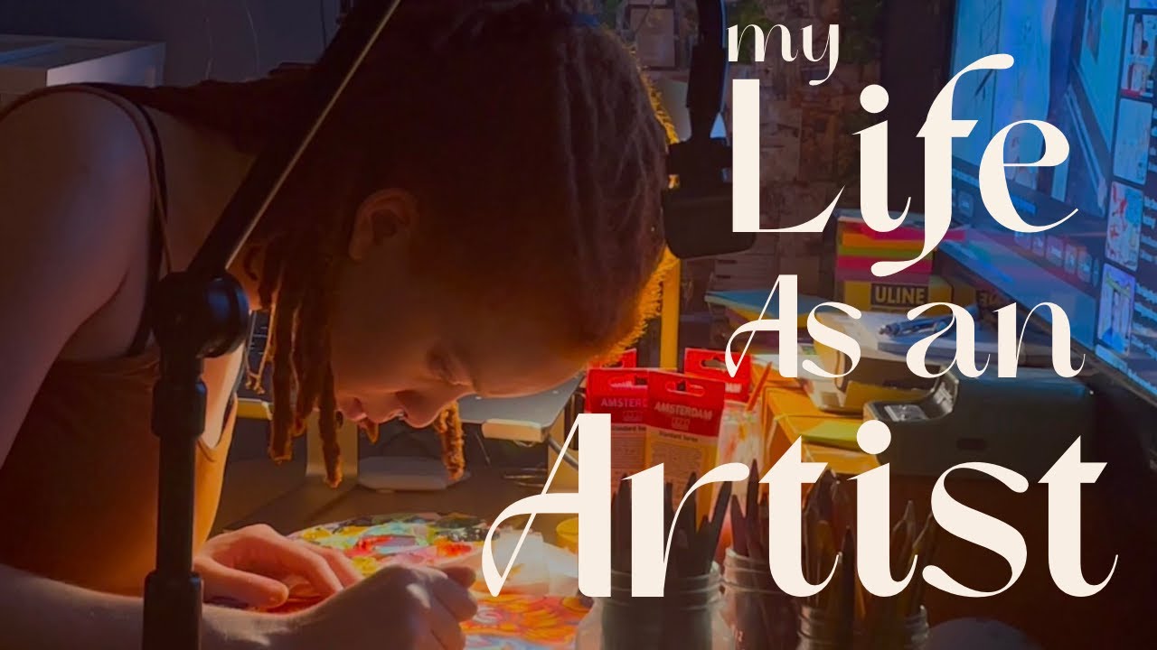 Falling in love with painting and packing orders | Artist Diaries