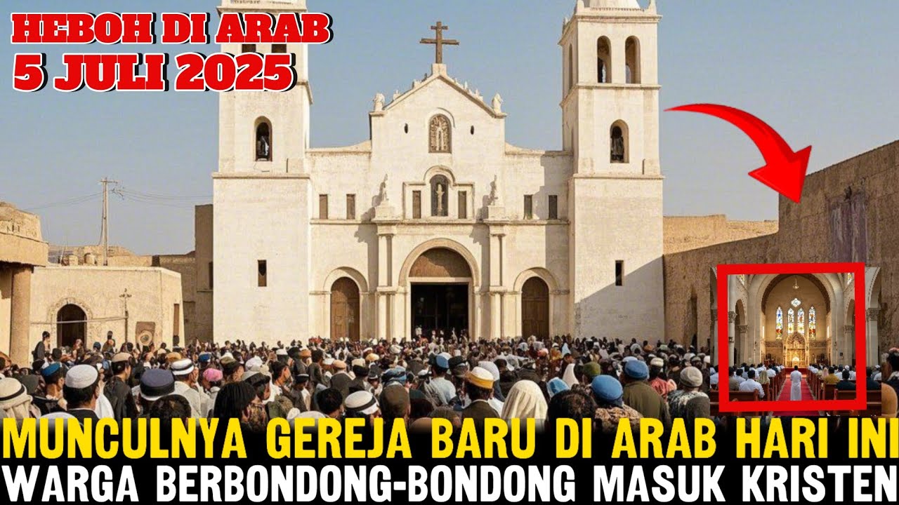 BIKIN HEBOH ‼️ Gereja Misterius Muncul di Kampung Arab - Mengubah Banyak Warga Jadi Kristen?!