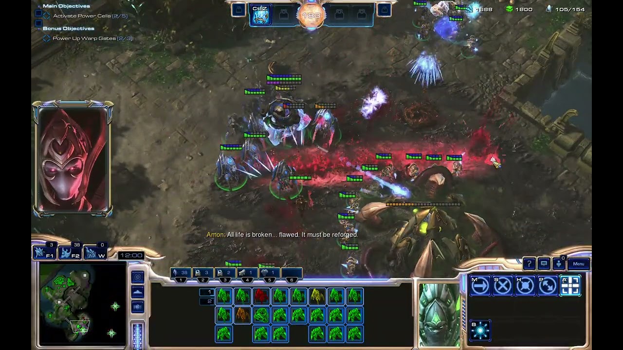 SC2 tal'darim mothership core variant