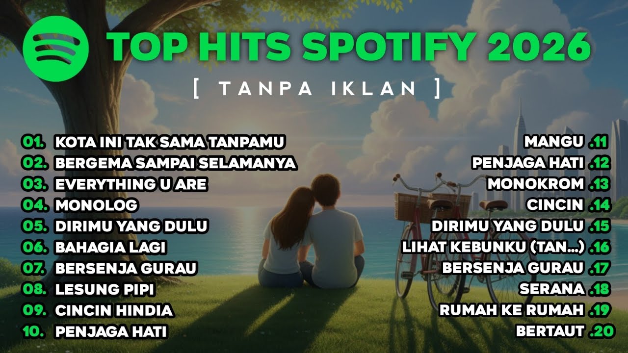 Top Hits Spotify Indonesia 2026 | Lagu Hits Spotify 2026 | Lagu Terbaru | Tanpa IKLAN