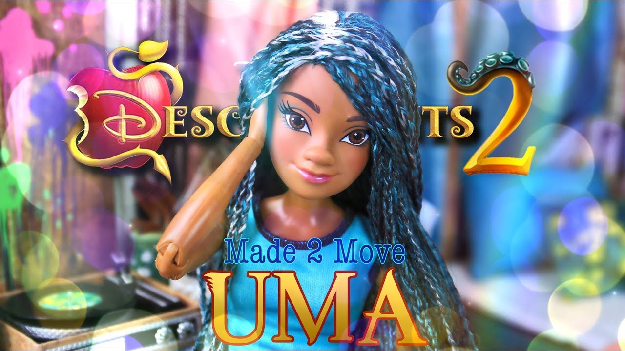 DIY - How to Make: Made to Move Disney Descendants 2 Uma | Custom Doll