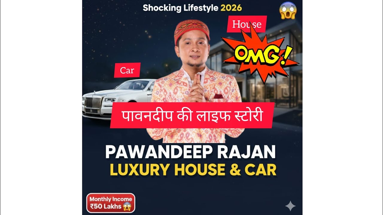 पवनदीप राजन का जीवन | घर ,परिवार, कार, The Life and Musical Journey of Pawandeep Rajan