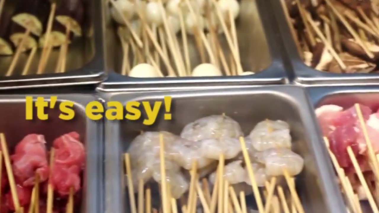 This restaurant in Makati lets you cook your own Kushikatsu!