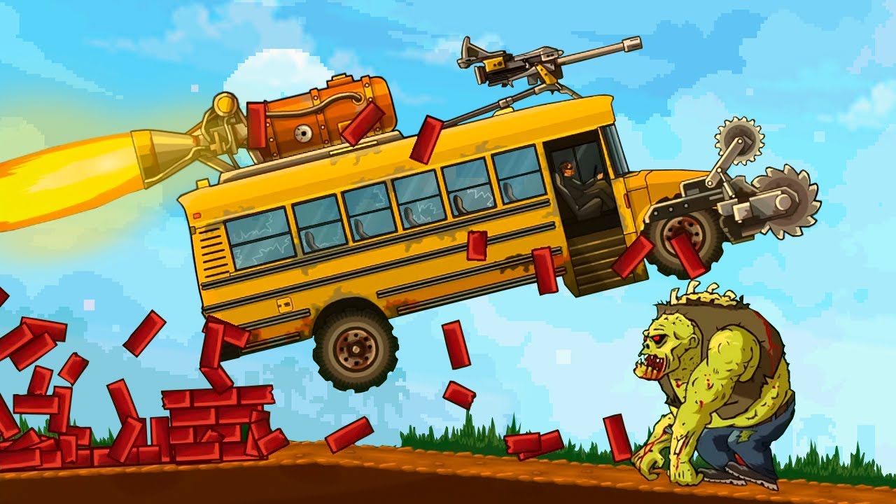 OUR BUS IS GOING TO HELL! (WITH ZOMBIES) ► Earn to Die #3