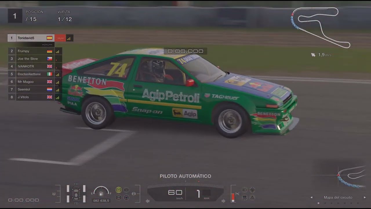 2nd victory in Sport mode - Full race.