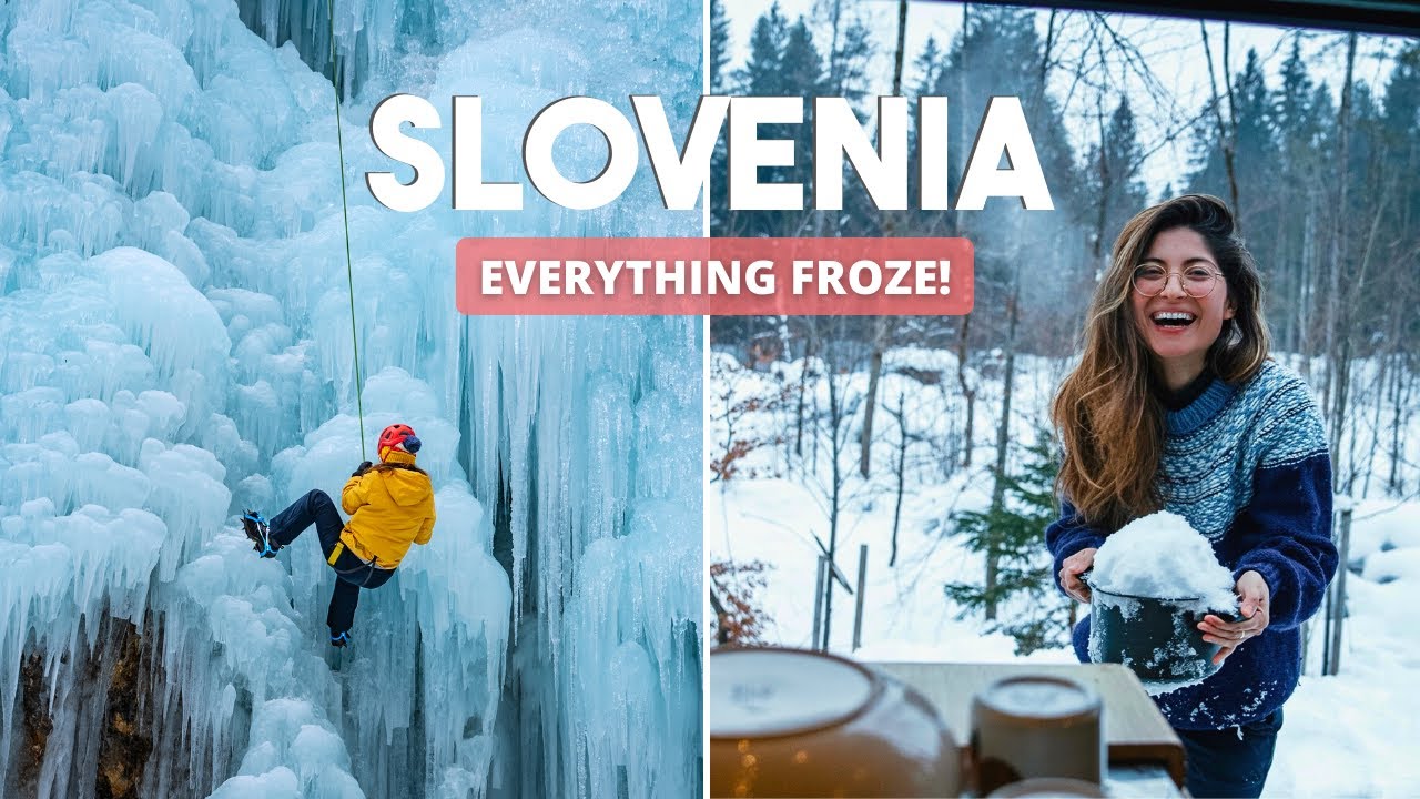 Winter Van Life in our Tiny Camper 🚐 🇸🇮 | Slovenia Road Trip