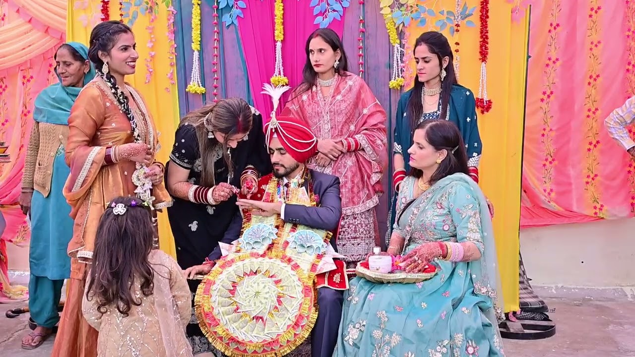 Part 6 . Sehra-shagun , harpreet wedding
