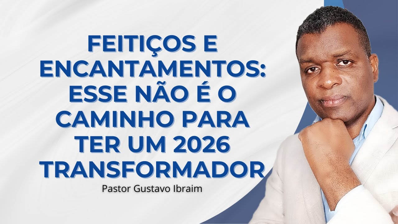 Sexta da Quebra dos Grilhões - Pr Gustavo Ibraim 02/01/26 #palavradeesperança