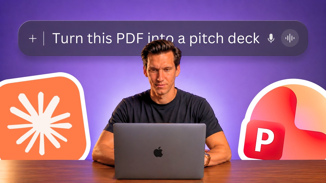 I let Claude AI Create a presentation based on a PDF - This is how it went