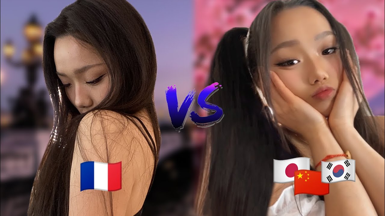 La BEAUTÉ en FR vs en ASIE