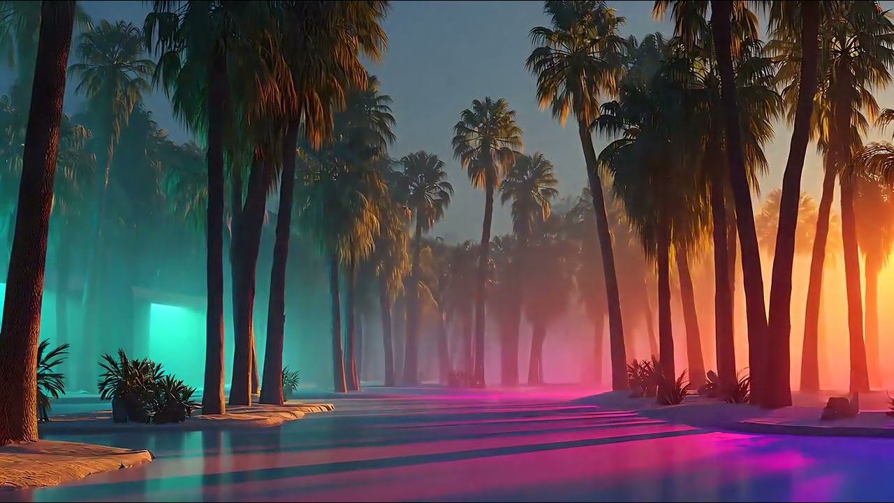 Golden Forest Dawn 🌅 | Retro Synth Pop & Dreamy Escapism