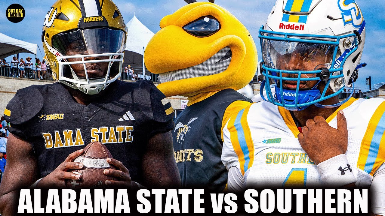 Southern Jaguars vs Alabama State Hornets Highlights | 2023 College Football Week 1