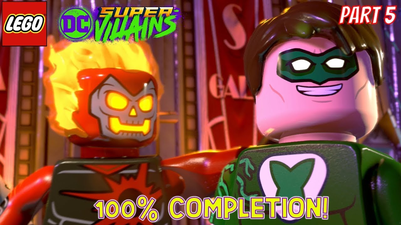 LEGO DC Super Villains 100% Completion – Level 5: Arkham Barely Believe It (All Collectibles)