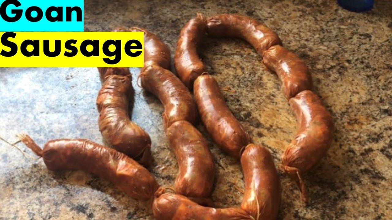 How To make Goan Sausages  At Home | Chorisa | Authentic Recipe