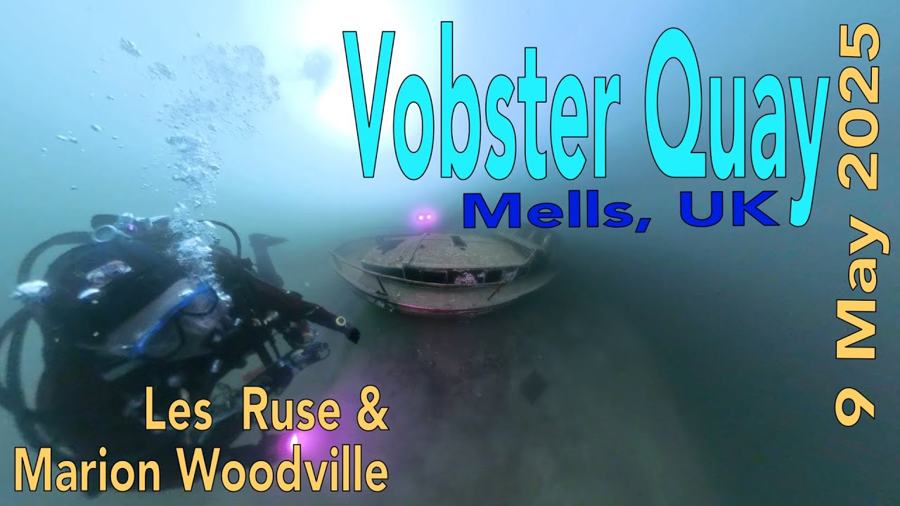 Scuba Diving, Vobster Quay, Radstock, Mells, UK, Wreck Dive