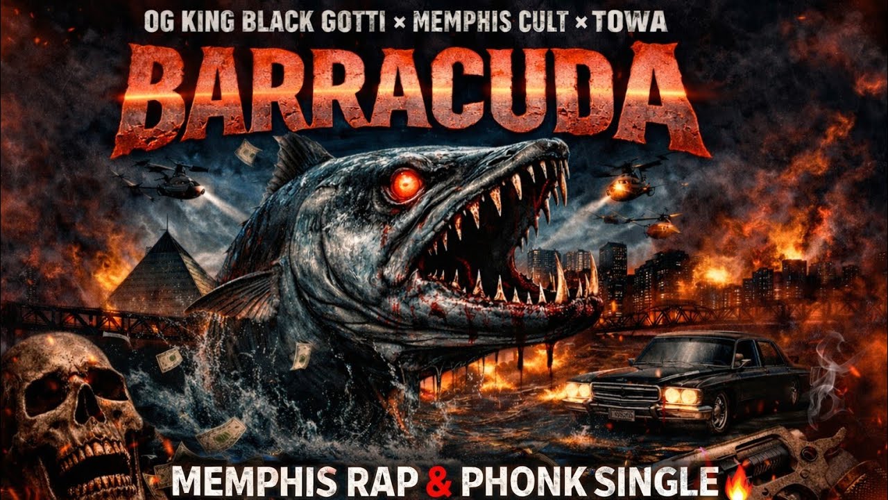OG King Black Gotti x Memphis Cult x Towa – BARRACUDA (Dark Memphis Phonk 2026) ⚠️ HARD