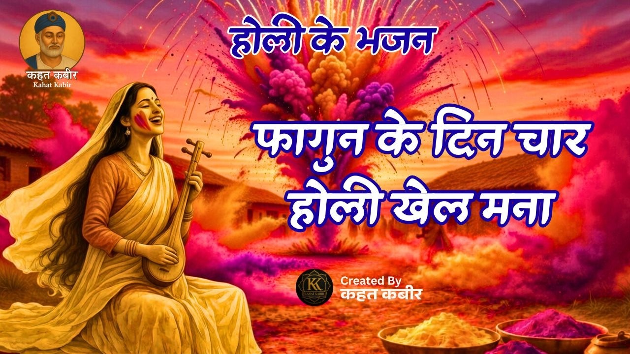 फागुन के दिन चार | Faagun Ke Din Chaar | Meera Bai Holi Bhajan | By Kahat Kabir Official Channel