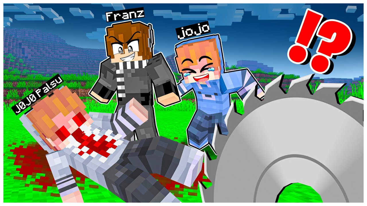 FRANZ & JOJO MEMBUAT JEBAKAN UNTUK MENJEBAK JOJO PALSU di MINECRAFT