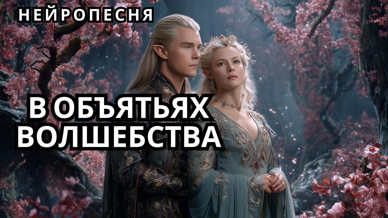 НЕЙРОПЕСНЯ🌟В объятьях волшебства 🎵 Фантазийная красота  Симфо-рок ✨Алексей Емельянов
