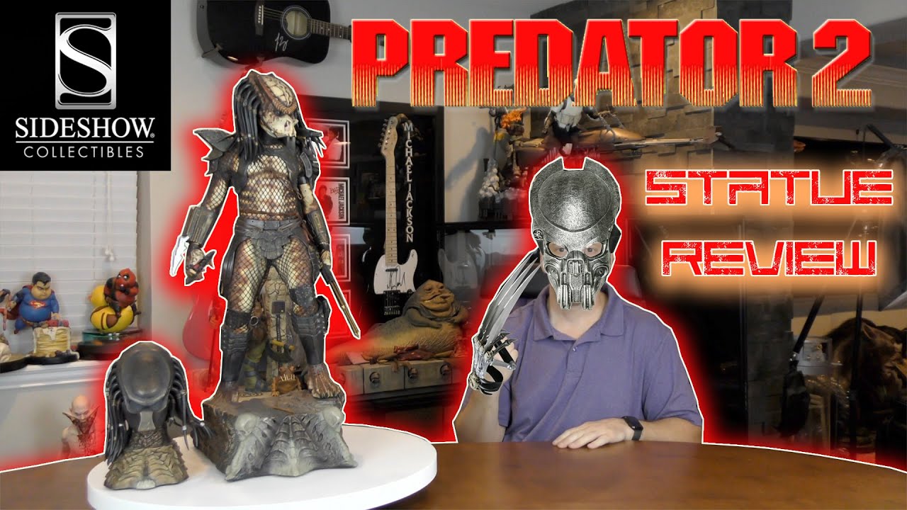 SIDESHOW PREDATOR 2 City Hunter Maquette Exclusive REVIEW