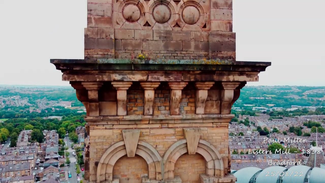 Drone _ Bradford, Listers Mill
