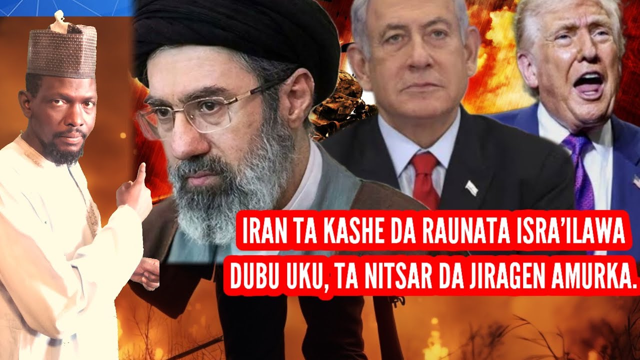 Yanda Iran ta yiwa isra'ila mummunar banna,  sabon jagora yayi alkawarin daukar fansar kashe yara. 