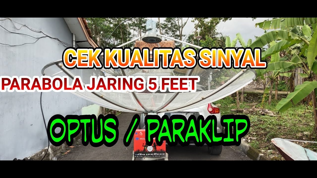 Cek Kualitas Sinyal Jaring Mesh Optus 5 Feet