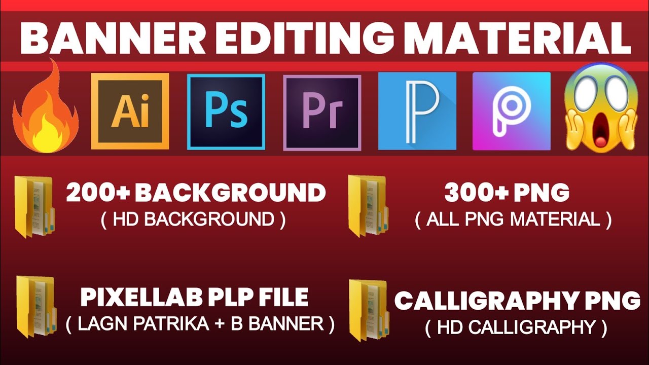 Banner Editing Material | Banner Editing Background | Banner Editing Png | Banner Material