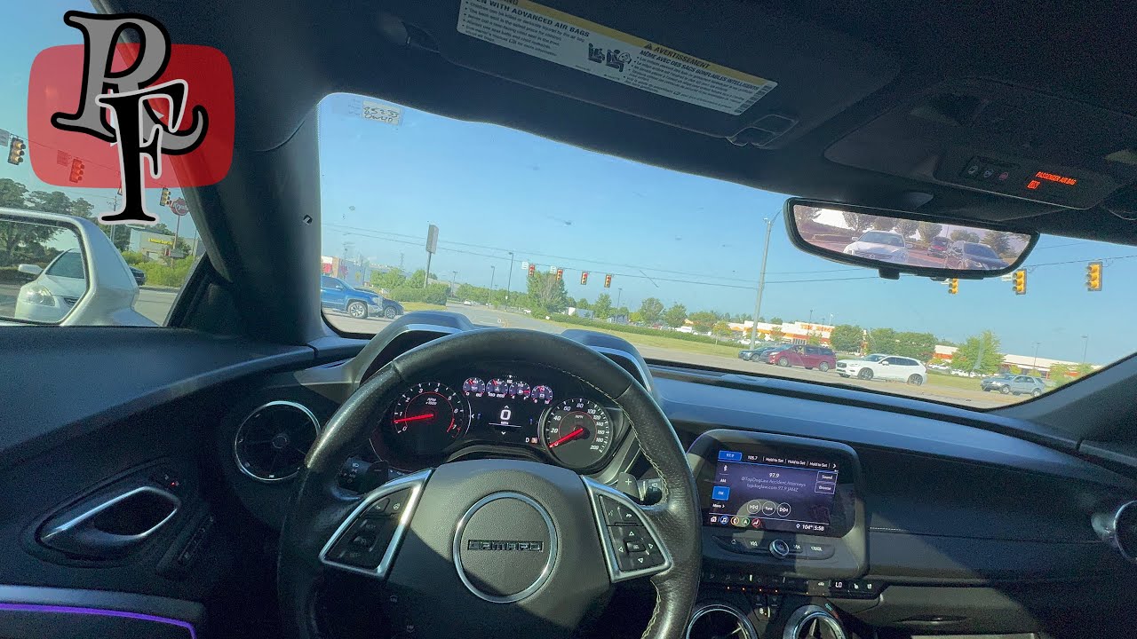 CAMARO 2SS CUTTING UP IN TRAFFIC POV