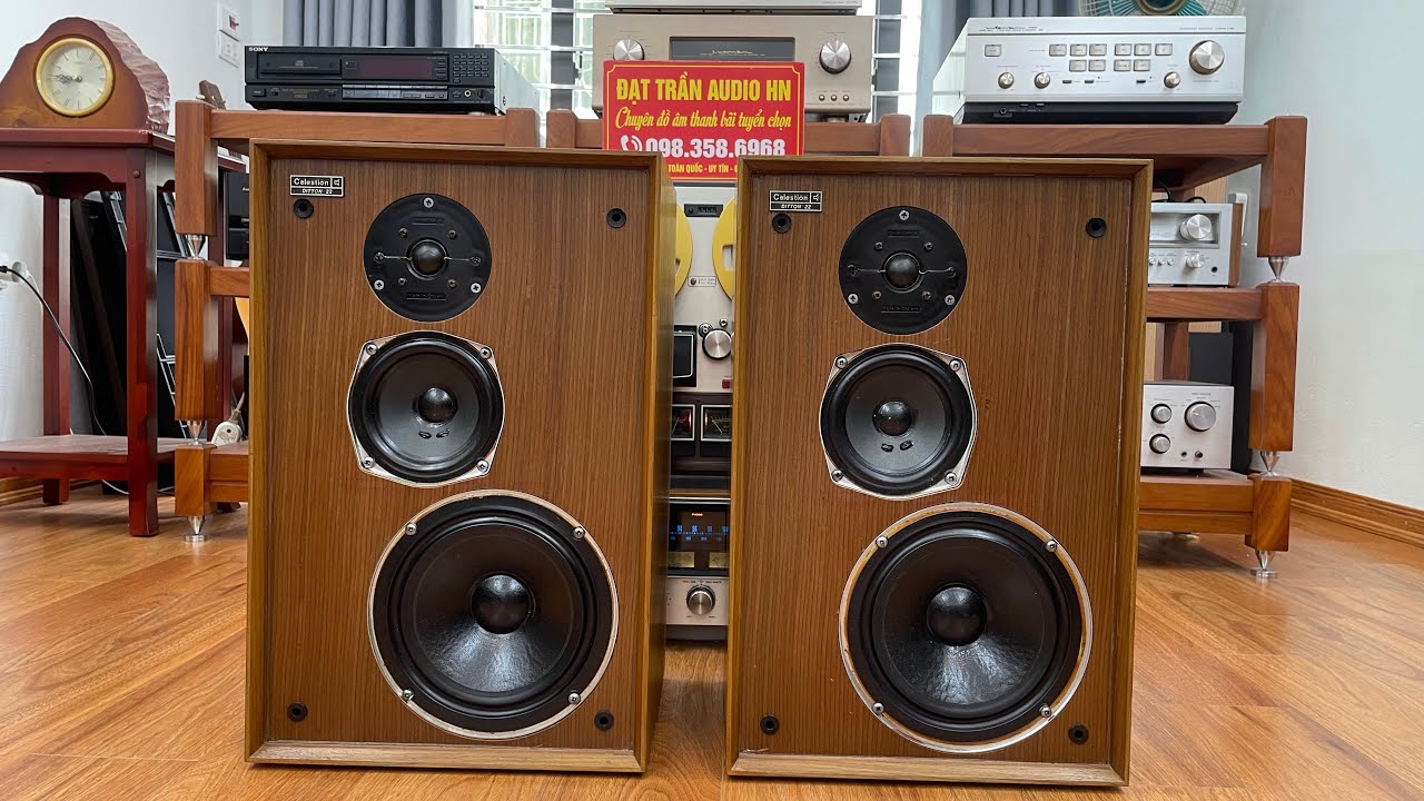 Mở Hàng Đầu Tuần Cặp Loa Anh Quốc  Ditton 22 Siêu Ngon Cho Anh Em Chơi, Chất Âm Quá Đỉnh