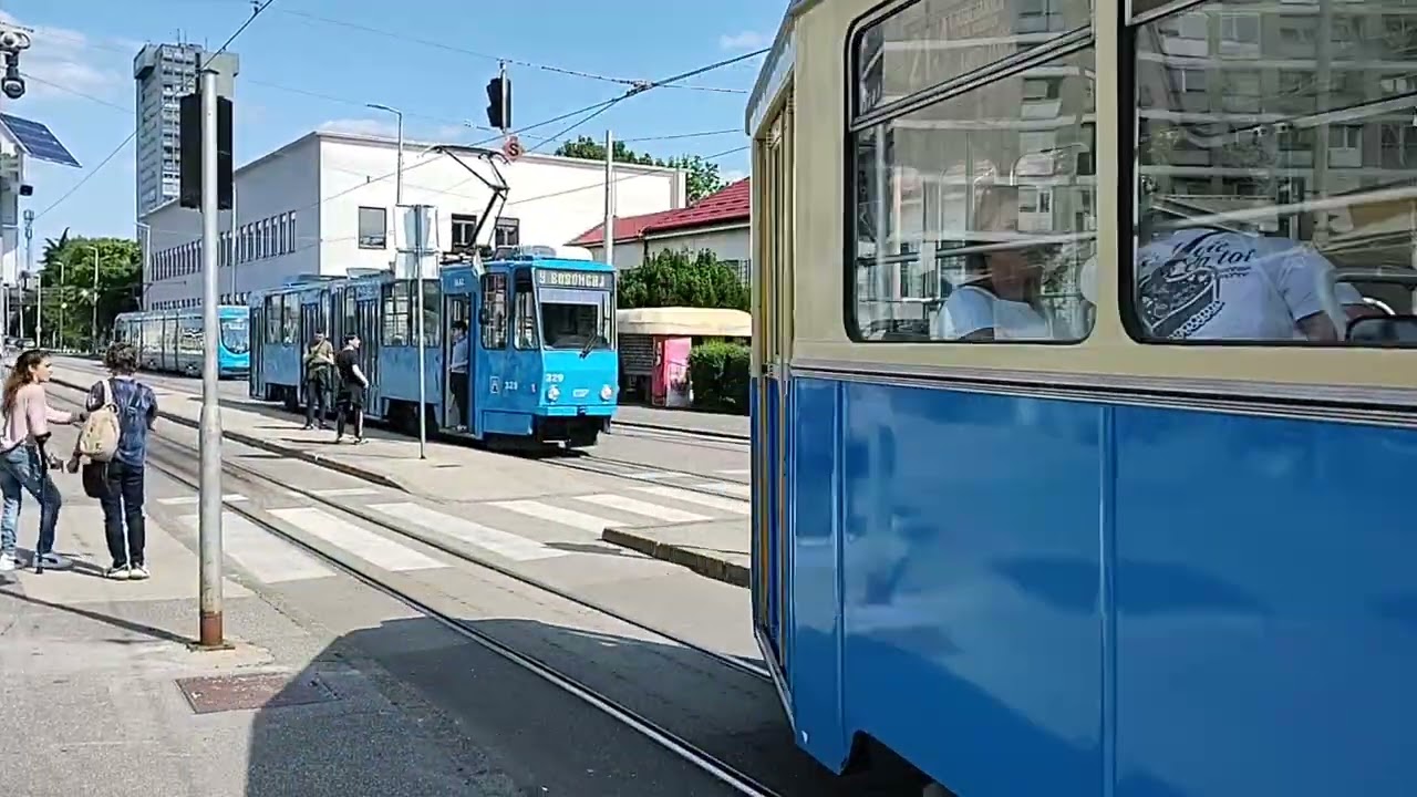 ZET TMK 101 + 592 na Ljubljanici 1/5/2025