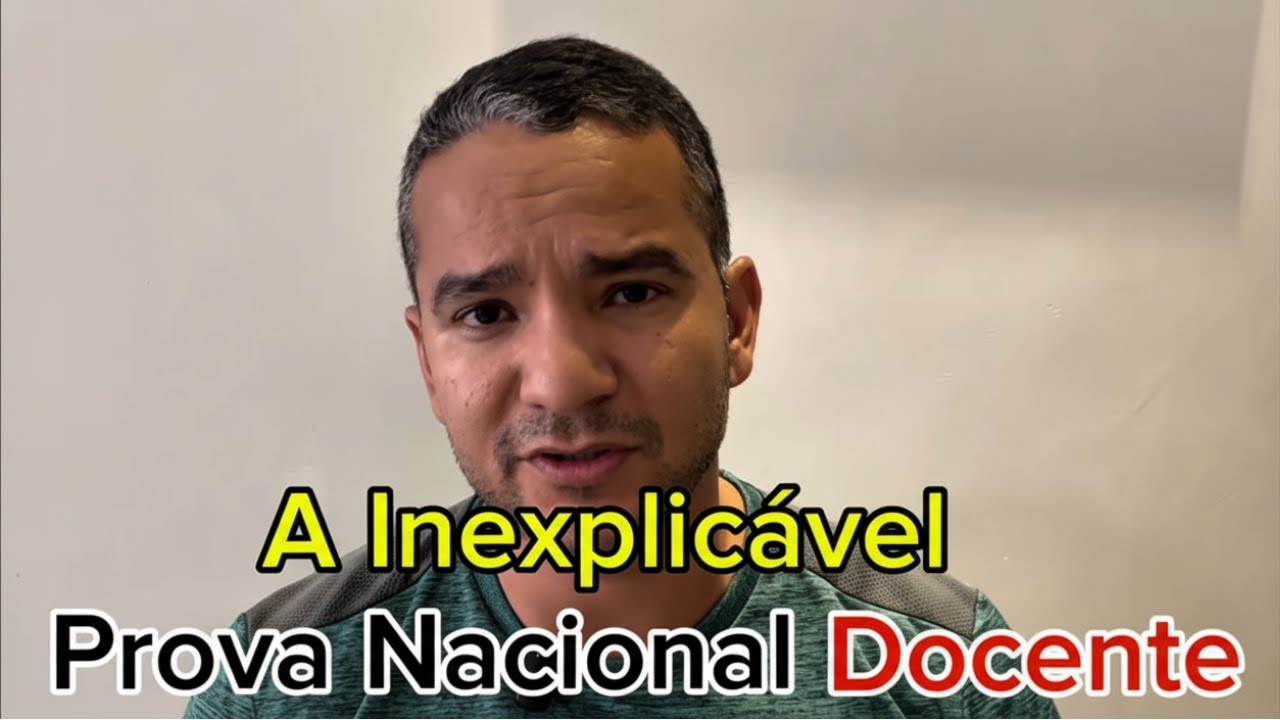 Minha Triste Percepção Sobre a Prova Nacional Docente
